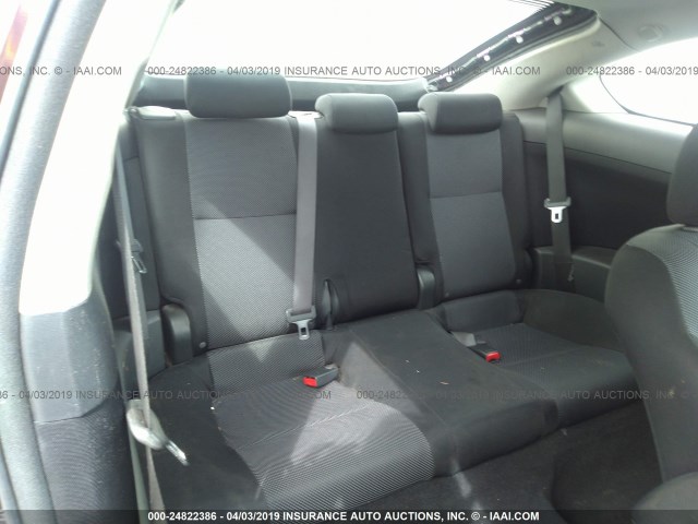 JTKDE167780228207 - 2008 TOYOTA SCION TC PURPLE photo 8