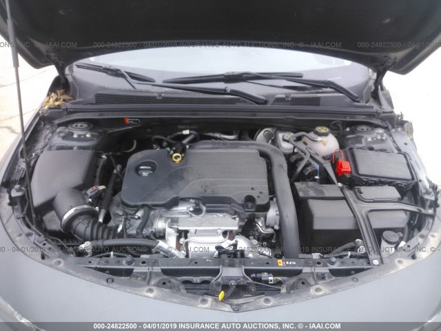 1G1ZB5ST8JF198811 - 2018 CHEVROLET MALIBU LS GRAY photo 10