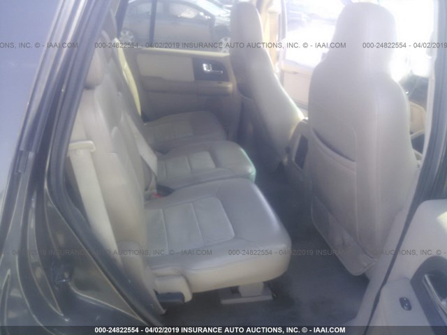 1FMFU17585LA18320 - 2005 FORD EXPEDITION EDDIE BAUER CREAM photo 8