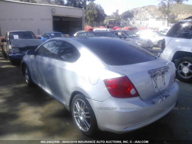 JTKDE177350031402 - 2005 TOYOTA SCION TC ვერცხლისფერი ფოტო 3