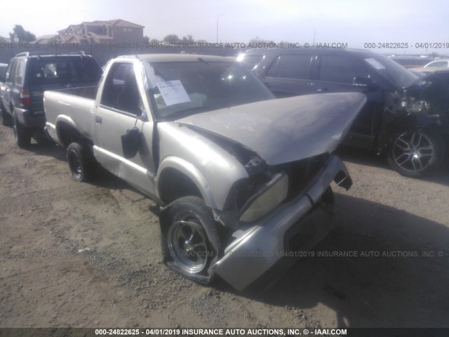 1GTCS1449X8523961 - 1999 GMC SONOMA GRAY photo 1