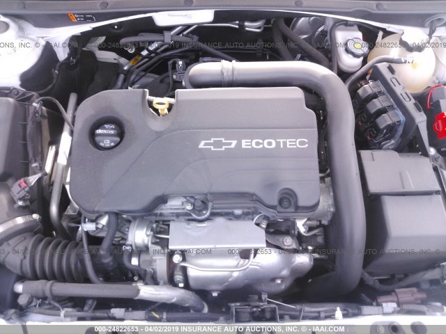 1G1ZB5ST3GF342046 - 2016 CHEVROLET MALIBU LS WHITE photo 10