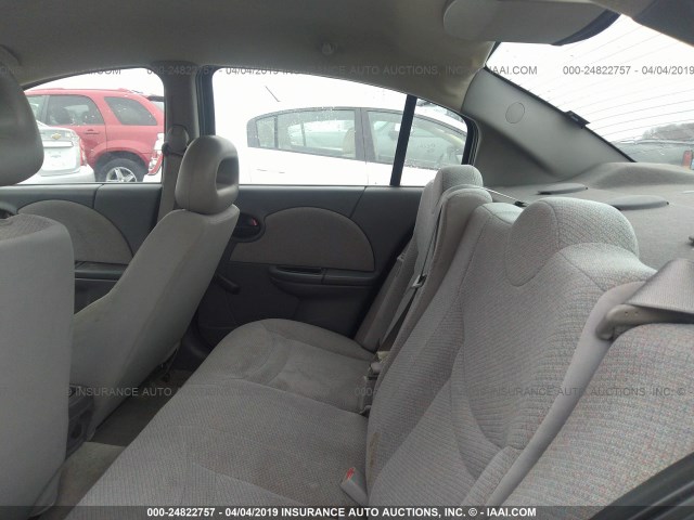 1G8AG52F43Z164571 - 2003 SATURN ION LEVEL 1 SILVER photo 8