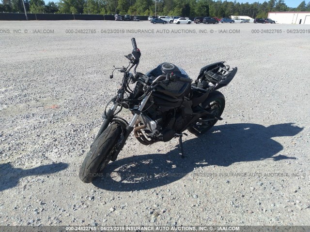 JKAEXEE17GDA22772 - 2016 KAWASAKI EX650 E BLACK photo 2