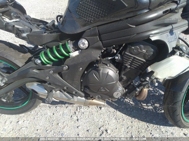 JKAEXEE17GDA22772 - 2016 KAWASAKI EX650 E BLACK photo 8