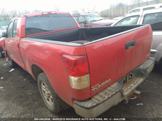 5TFUM5F11AX005896 - 2010 TOYOTA TUNDRA DOUBLE CAB SR5 RED photo 3