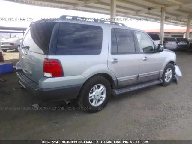 1FMPU15566LA29308 - 2006 FORD EXPEDITION XLT GRAY photo 4