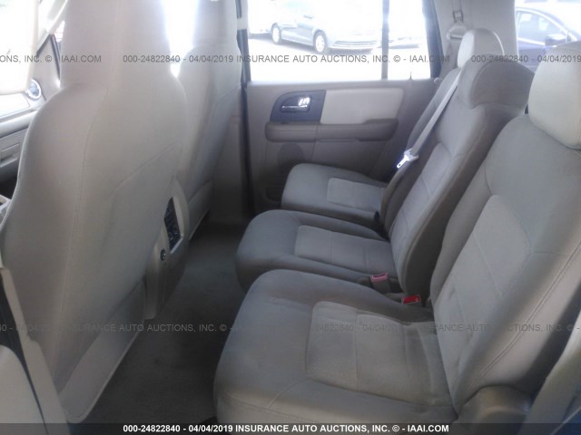 1FMPU15566LA29308 - 2006 FORD EXPEDITION XLT GRAY photo 8