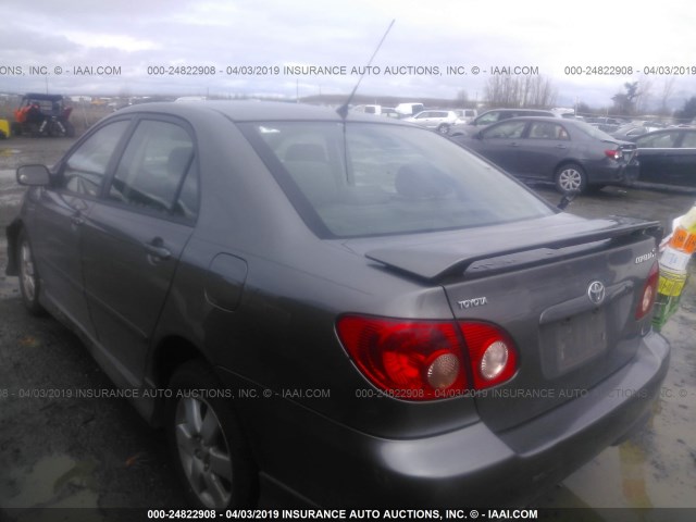 1NXBR30E46Z752180 - 2006 TOYOTA COROLLA CE/LE/S GRAY photo 3