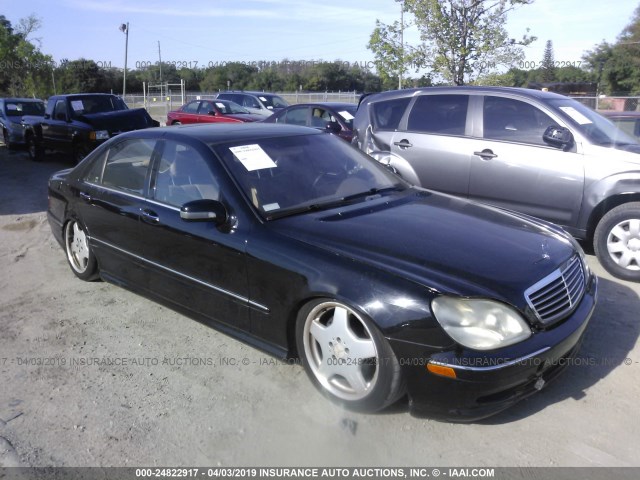 WDBNG75JX1A169013 - 2001 MERCEDES-BENZ S 500 BLACK photo 1