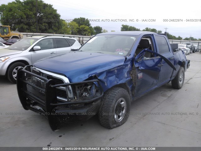 3D7UT2CL5BG518829 - 2011 DODGE RAM 2500 BLUE photo 2