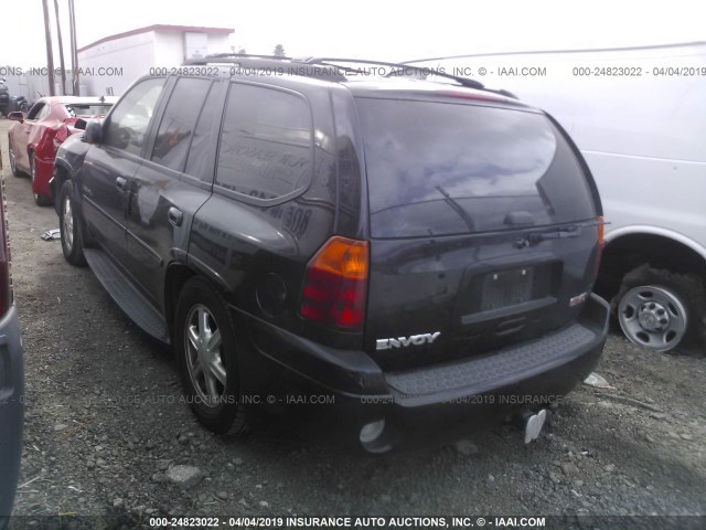 1GKES63M952379601 - 2005 GMC ENVOY DENALI BLACK photo 3