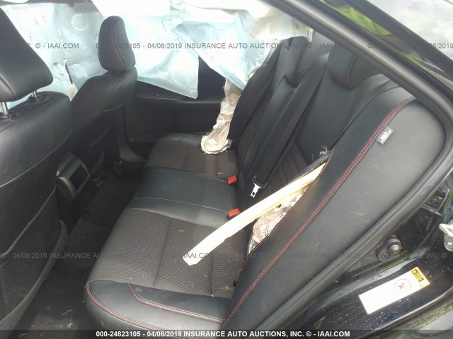 4T1BF1FK3HU810213 - 2017 TOYOTA CAMRY LE/XLE/SE/XSE შავი ფოტო 8