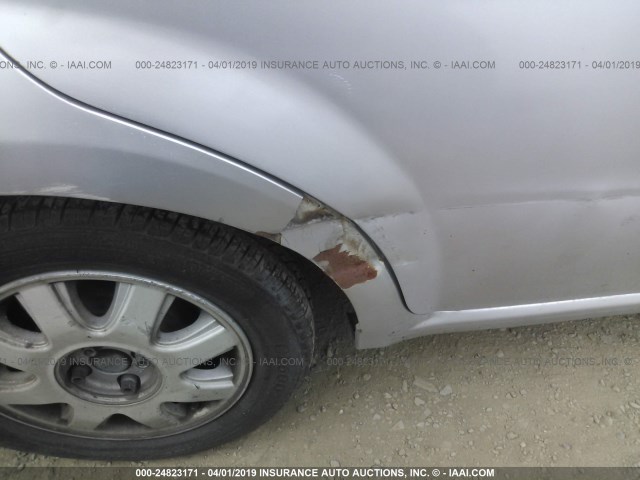 KL1TD5DE9BB152846 - 2011 CHEVROLET AVEO LS/LT SILVER photo 6