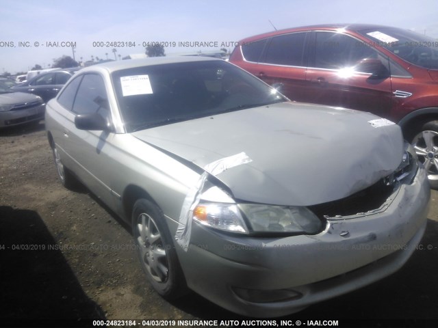 2T1CE22P52C007023 - 2002 TOYOTA CAMRY SOLARA SE SILVER photo 1