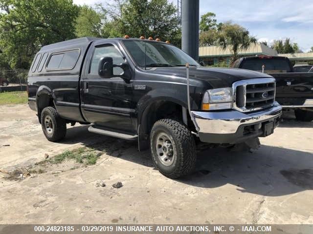 1FTSF31L43EB15175 - 2003 FORD F350 SRW SUPER DUTY Navy photo 1