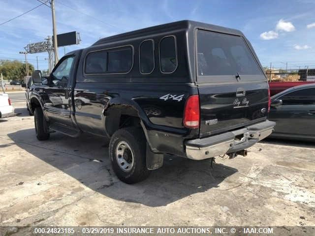 1FTSF31L43EB15175 - 2003 FORD F350 SRW SUPER DUTY Navy photo 3