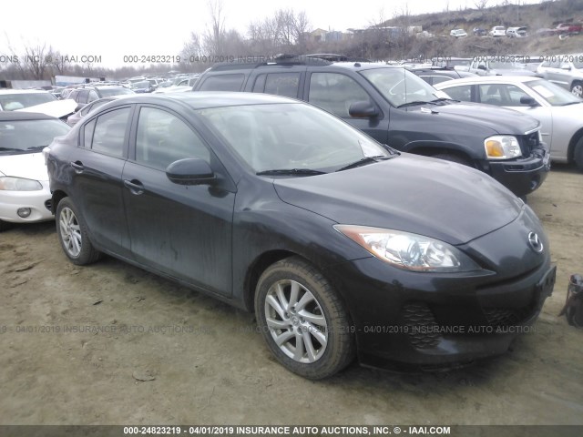 JM1BL1V75C1648573 - 2012 MAZDA 3 I BLACK photo 1