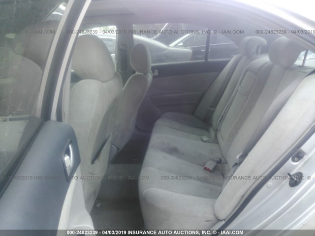 5NPEU46F76H063279 - 2006 HYUNDAI SONATA GLS/LX SILVER photo 8