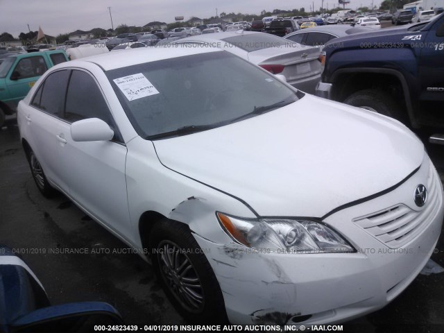 4T1BE46K49U802501 - 2009 TOYOTA CAMRY SE/LE/XLE WHITE photo 1