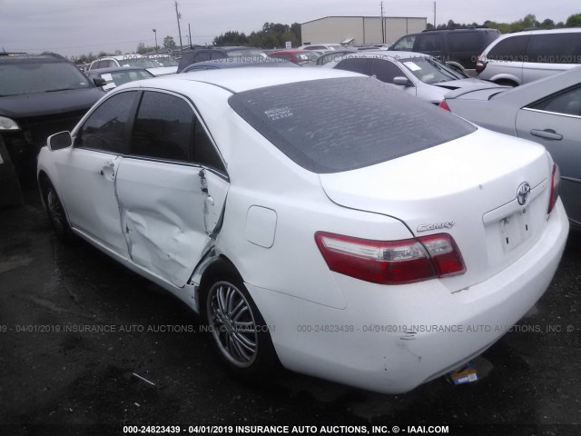 4T1BE46K49U802501 - 2009 TOYOTA CAMRY SE/LE/XLE WHITE photo 3