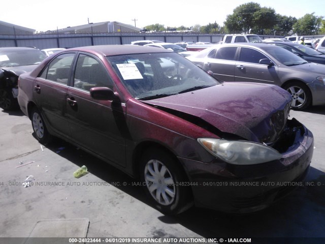 4T1BE30K66U164914 - 2006 TOYOTA CAMRY LE/XLE/SE RED photo 1