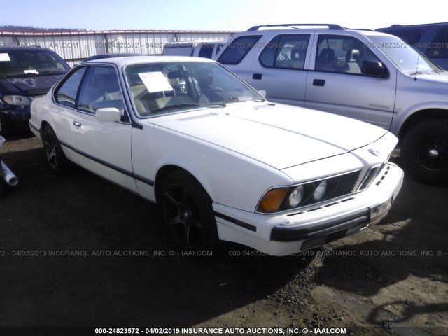 WBAEC8411K3268455 - 1989 BMW 635 CSI AUTOMATIC WHITE photo 1