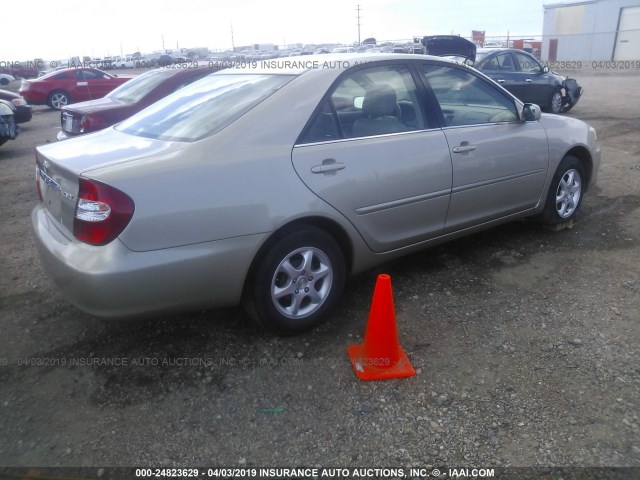 4T1BE32K84U914615 - 2004 TOYOTA CAMRY LE/XLE/SE BROWN photo 4