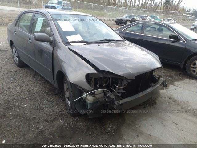 1NXBR30E06Z757747 - 2006 TOYOTA COROLLA CE/LE/S GRAY photo 1