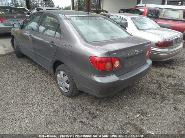 1NXBR30E06Z757747 - 2006 TOYOTA COROLLA CE/LE/S GRAY photo 3