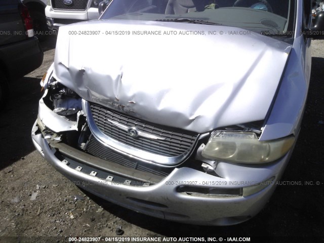 1C4GP44G1YB616816 - 2000 CHRYSLER TOWN & COUNTRY LX SILVER photo 6