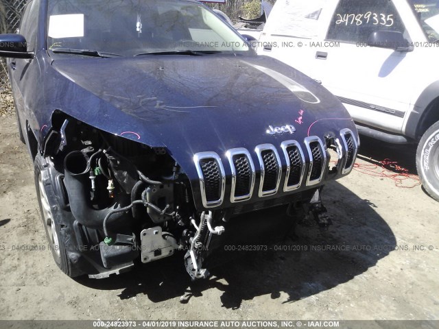 1C4PJMCSXEW146782 - 2014 JEEP CHEROKEE LATITUDE BLUE photo 6