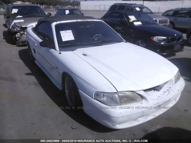 1FALP45T5SF168631 - 1995 FORD MUSTANG GT/GTS WHITE photo 1