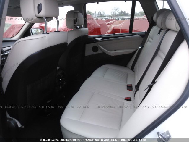 5UXZV4C53D0B11169 - 2013 BMW X5 XDRIVE35I أبيض صورة 8