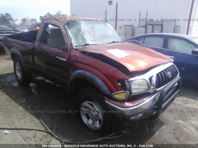 5TENM92NX3Z202405 - 2003 TOYOTA TACOMA PRERUNNER RED photo 1