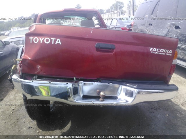 5TENM92NX3Z202405 - 2003 TOYOTA TACOMA PRERUNNER RED photo 8