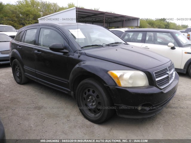 1B3HB48B27D519193 - 2007 DODGE CALIBER SXT BLACK photo 1