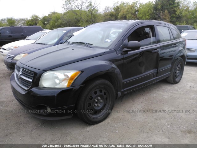 1B3HB48B27D519193 - 2007 DODGE CALIBER SXT BLACK photo 2