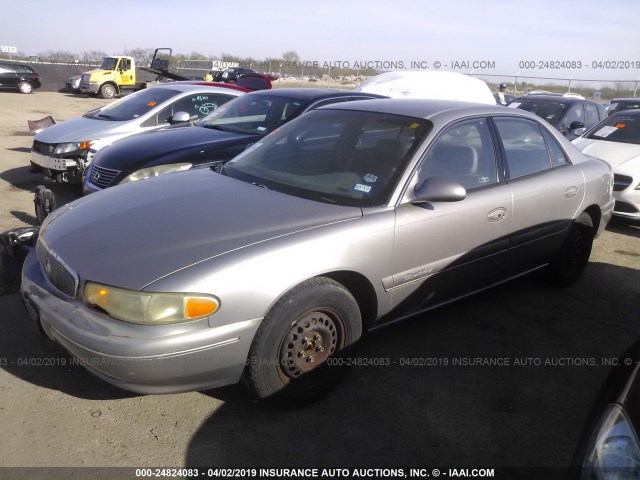 2G4WY52M4W1501031 - 1998 BUICK CENTURY LIMITED SILVER photo 2