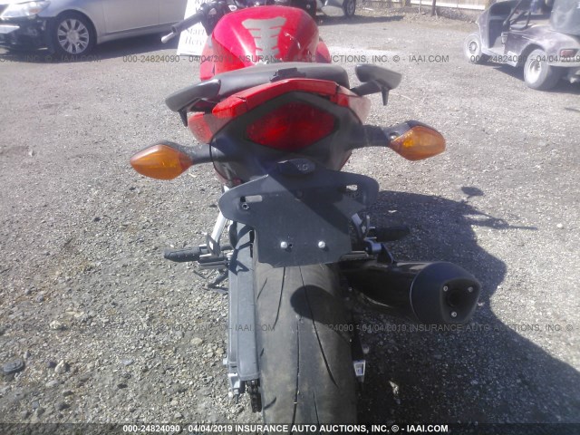 MLHPC4409D5000771 - 2013 HONDA CBR500 RA-ABS RED photo 6