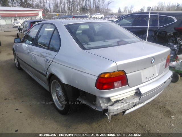 WBADM6344YGU27723 - 2000 BMW 528 I AUTOMATIC SILVER photo 3