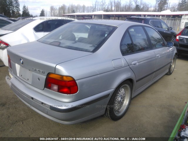 WBADM6344YGU27723 - 2000 BMW 528 I AUTOMATIC SILVER photo 4