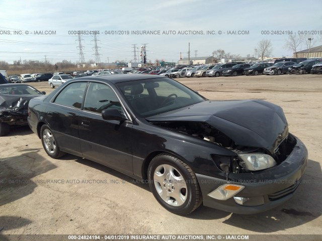 JT8BF28GXY0279603 - 2000 LEXUS ES 300 BLACK photo 1