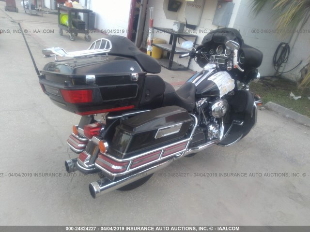 1HD1FC4138Y678258 - 2008 HARLEY-DAVIDSON FLHTCUI BLACK photo 4