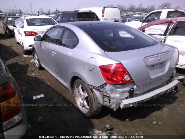 JTKDE177160117325 - 2006 TOYOTA SCION TC ვერცხლისფერი ფოტო 3