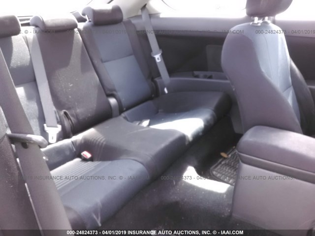 JTKDE177160117325 - 2006 TOYOTA SCION TC ვერცხლისფერი ფოტო 8