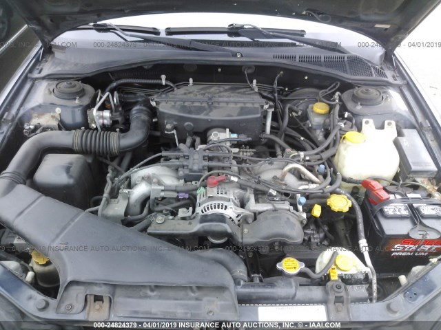 4S3BH675517612046 - 2001 SUBARU LEGACY OUTBACK AWP 蓝色 照片 10