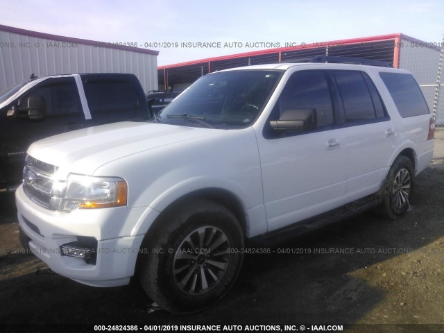1FMJU1JT5HEA04613 - 2017 FORD EXPEDITION XLT/KING RANCH WHITE photo 2