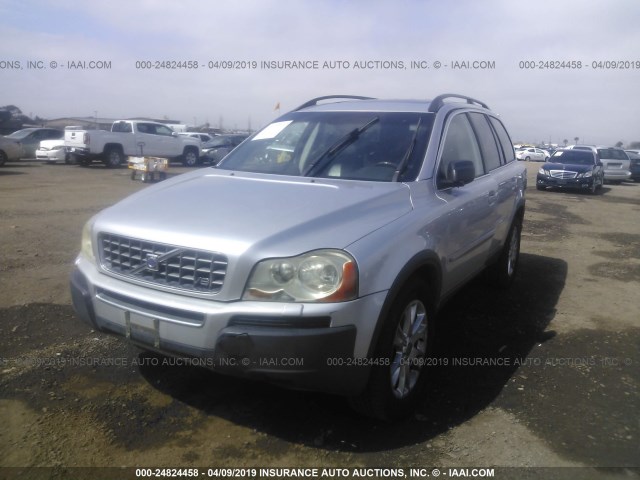 YV1CZ852X51210838 - 2005 VOLVO XC90 V8 SILVER photo 6