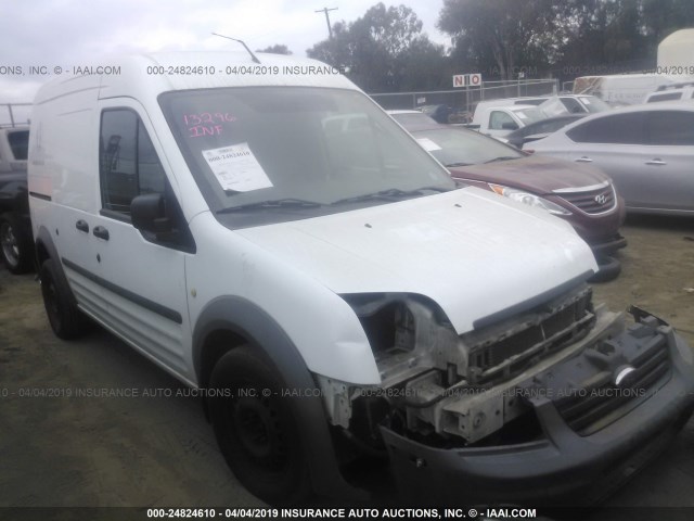 NM0LS7CN9AT026049 - 2010 FORD TRANSIT CONNECT XL WHITE photo 1
